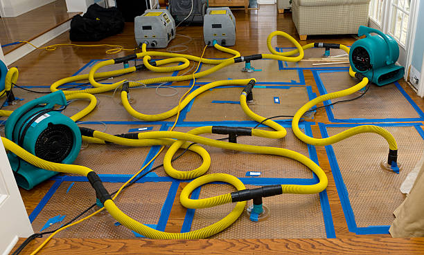 Professional Water Extraction technician working in Wrightsville, GA